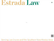 Tablet Screenshot of estradalawpc.com